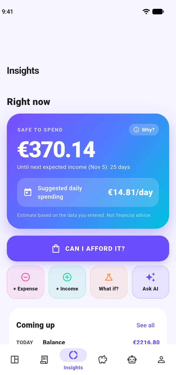 Budget Lover screenshot